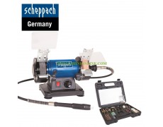 Шмиргел - полир с куфар с аксесоари 100 броя Scheppach HG34 120 W, Ø 75 мм, Scheppach 5903106901 thumbnail image