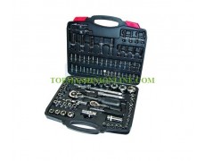 Комплект гедоре-битове, вложик и накрайници 1/4” и 1/2” Basic Skillco 341101 108 части thumbnail image