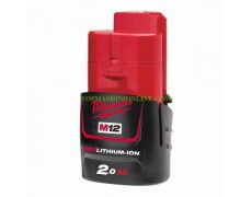 Акумулаторна батерия Li-ion Milwaukee M12B2 12 V, 2.0 Ah, 4932430064 thumbnail image