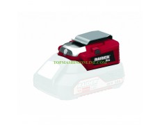 USB адаптор за акумулаторна батерия с LED лампа 20 V Raider Pro RDP-R20 System 039706 thumbnail image