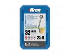 Поцинковани самонарезни винтове за дърво с дължина 32 мм Kreg SML-C125-250 Maxi Loc 250 бр. груба резба thumbnail image