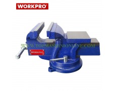 Менгеме въртящо с наковалня 150 мм Workpro W033007 360° thumbnail image