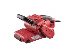 Електрически лентов шлайф Raider RD-BS10 с мощност 900 W, лента 75х533 мм, 043108 със стойка thumbnail image