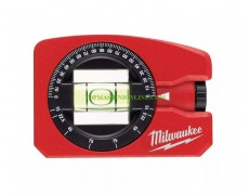 Алуминиев нивелир с магнит с дължина 78 мм, 0.5 мм/м Milwaukee Pocket 4932459597 с регулируем на 360° механизъм за измерване на ъгли thumbnail image