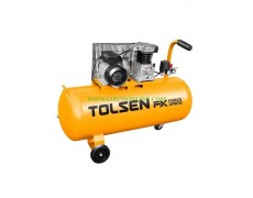 Монофазен бутален компресор с обем 100 литра Tolsen 73130 с мощност 2200 W, налягане 8 bar, дебит 250 л/мин, 92 db thumbnail image