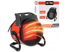 Електрически калорифер с керамичен нагревател Grafner REH10934 3 kW, 230 V, 280 м³/ч thumbnail image