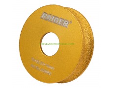 Диамантен диск за ъглошлайф за кръгло шлайфане на ръбове с диаметър &Oslash; 75 мм Raider 209952 и дебелина 15 мм thumbnail image