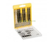 Комплект от 10 броя нож за прободен трион-зеге за рязане на дърво с T-захват DeWALT DT2290-QZ 75 мм, 73 мм, 68 мм, 48 мм, 47 мм thumbnail image