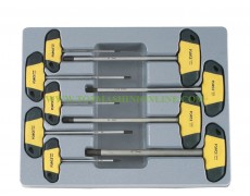 Комплект шестограми отвертка с Т-дръжка 2-10 мм Force JN15805 9 бр thumbnail image