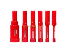 Комплект диамантени боркорони за ъглошлайф с диаметър от 6 до 20 мм Raider 157868 12 броя за пробиване в керамични плочки и фаянс thumbnail image