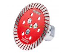 Диамантен диск за рязане на керамика, камък и метал с диаметър &Oslash; 70 мм Raider 162128 с връзка М 14 thumbnail image