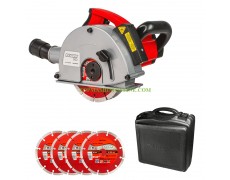 Електрическа фреза за канали с лазер Raider Pro RDP-WCH05 с мощност 1700 W, 4 диска с диаметър 150 мм, 020905 в куфар thumbnail image