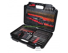 Комплект накрайници-битове, свредла, боркорони Raider 150696 246 части в куфар thumbnail image