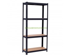 Черен метален стелаж с 4 рафта Top Strong 600001 с размери 1800х900х400 мм thumbnail image