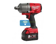 Безчетков акумулаторен гайковерт Milwaukee M18ONEFHIWF34-502X 3/4”, 1627 Nm, с 2 батерии 18 V, 5.0 Ah, Li-ion, в куфар thumbnail image