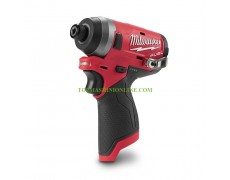 Безчетков акумулаторен ударен гайковерт 1/4" Milwaukee M12 FID-0 12 V, 226 Nm без батерия и зарядно устройство, 4933459822 thumbnail image