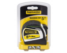 Ролетка с двоен накрайник Topmaster 260204 5 м x 25 мм thumbnail image
