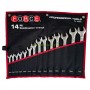 Комплект звездогаечни ключове Force 5141C 14 бр. 10-32 мм